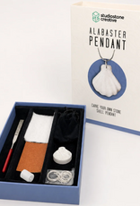 Studiostone Creative Shell Alabaster Pendant Carving Kit