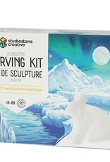 Studiostone Creative Arctic Hare Alabaster Carving Kit