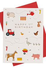 Heyyy Happy 1st Birthday - Farm