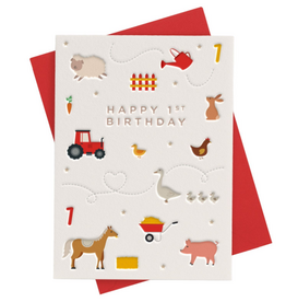 Heyyy Happy 1st Birthday - Farm