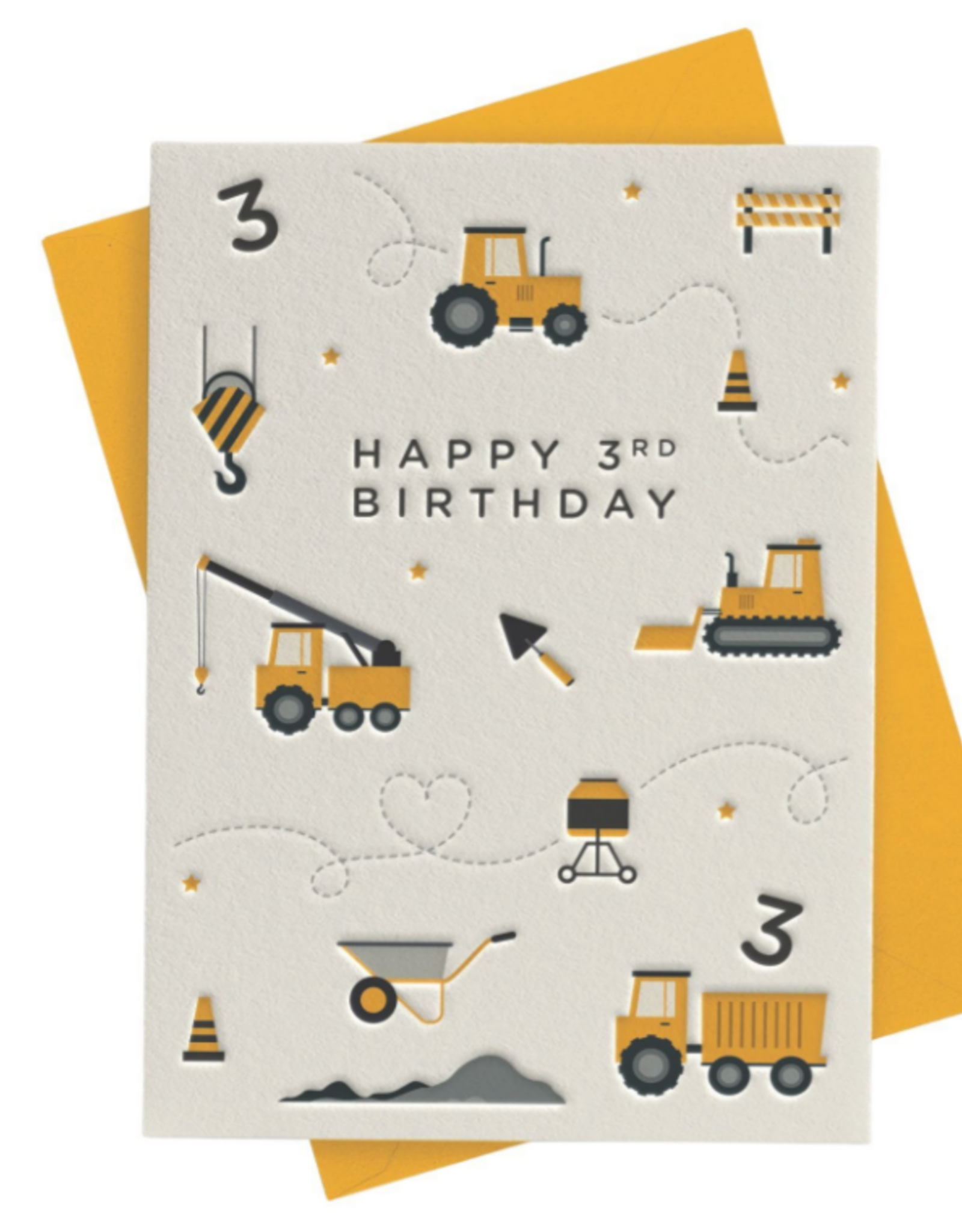 Heyyy Happy 3rd Birthday - Tractors