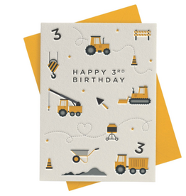 Heyyy Happy 3rd Birthday - Tractors
