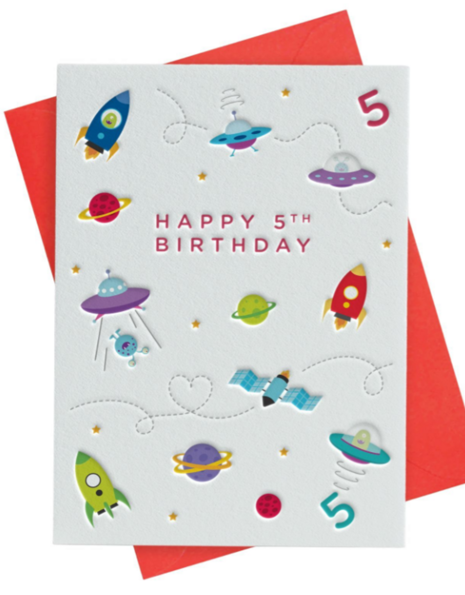 Heyyy Happy 5th Birthday - Space