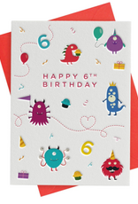 Heyyy Happy 6th Birthday - Monsters