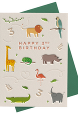 Heyyy Happy 3rd Birthday - Animals