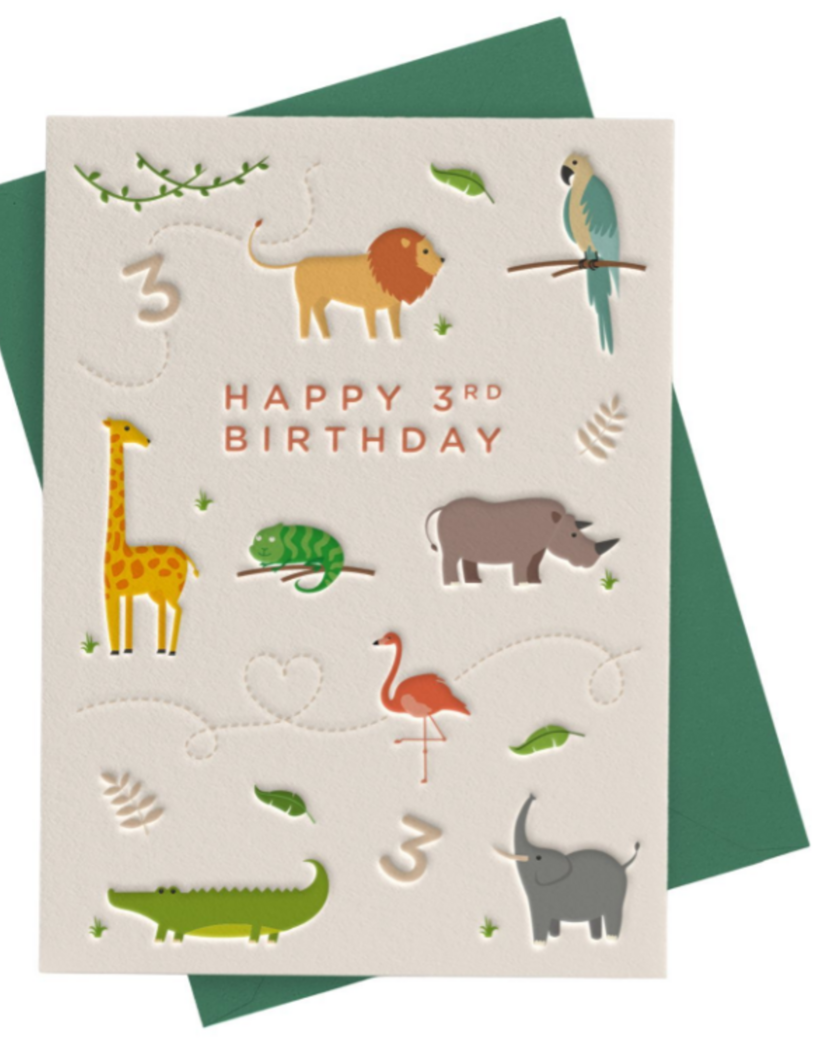 Heyyy Happy 3rd Birthday - Animals