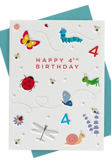Heyyy Happy 4th Birthday - Insects