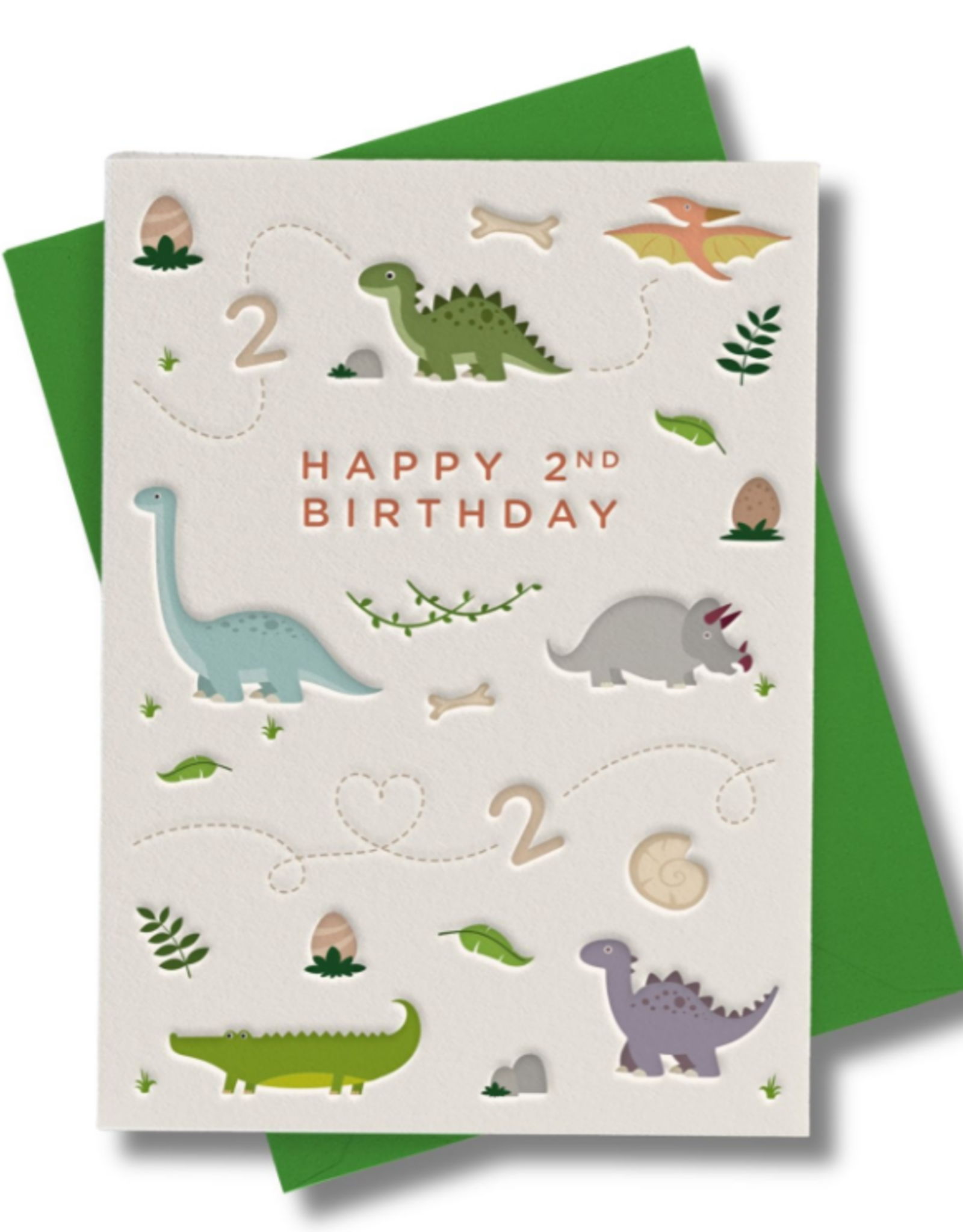 Heyyy Happy 2nd Birthday - Dinosaurs