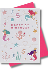 Heyyy Happy 5th Birthday - Mermaids