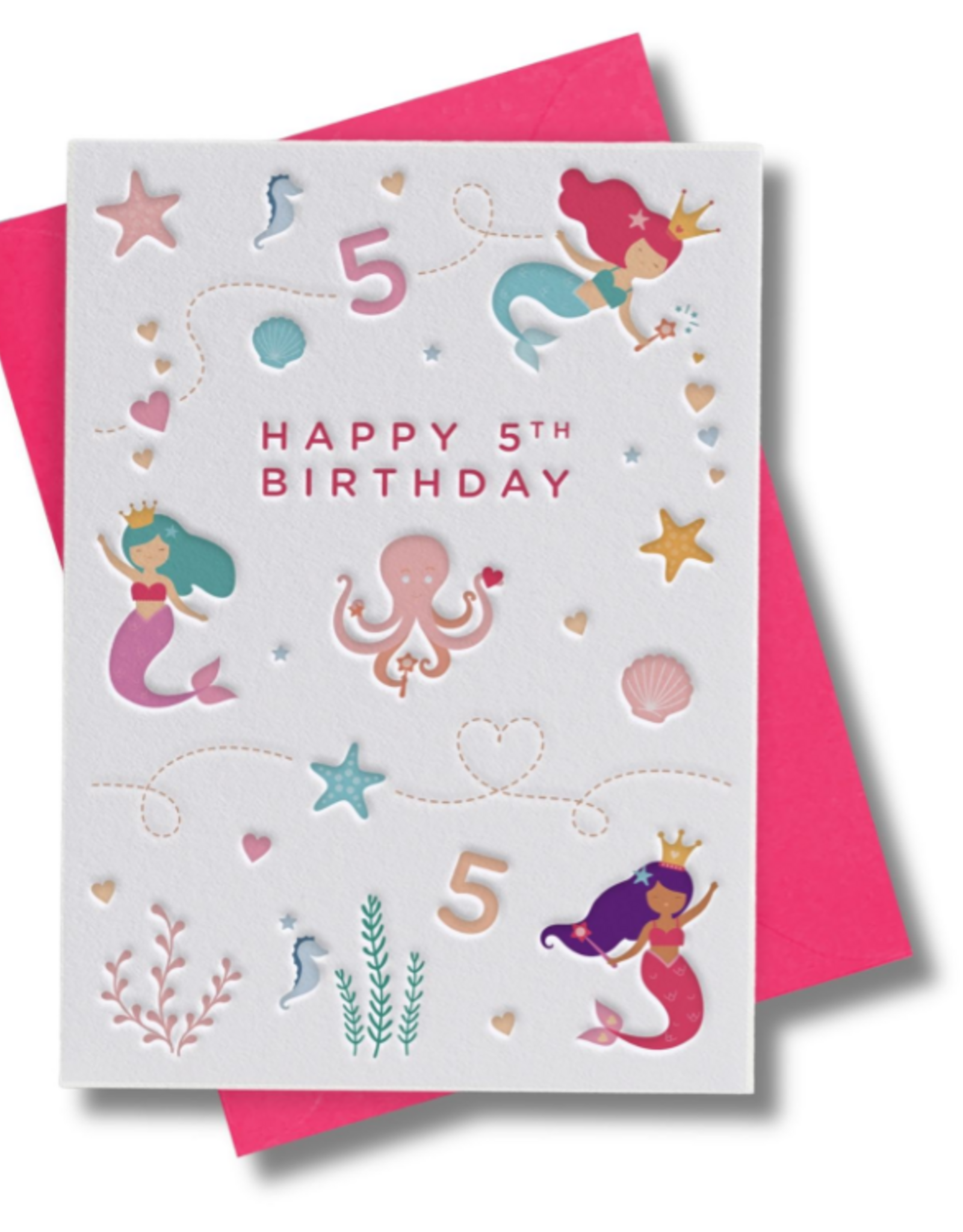 Heyyy Happy 5th Birthday - Mermaids