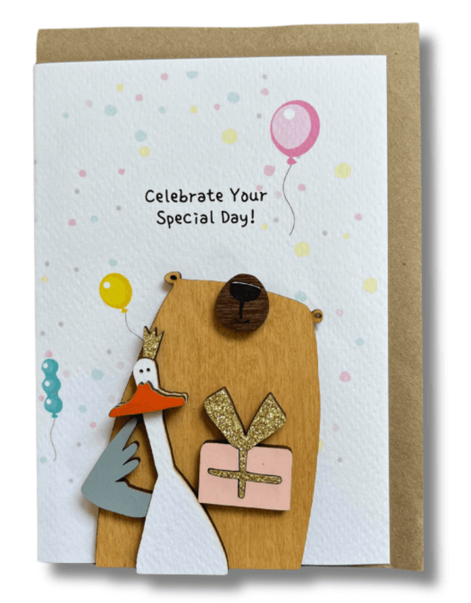 Peskovoi Bear and Duck - Celebrate your Special Day