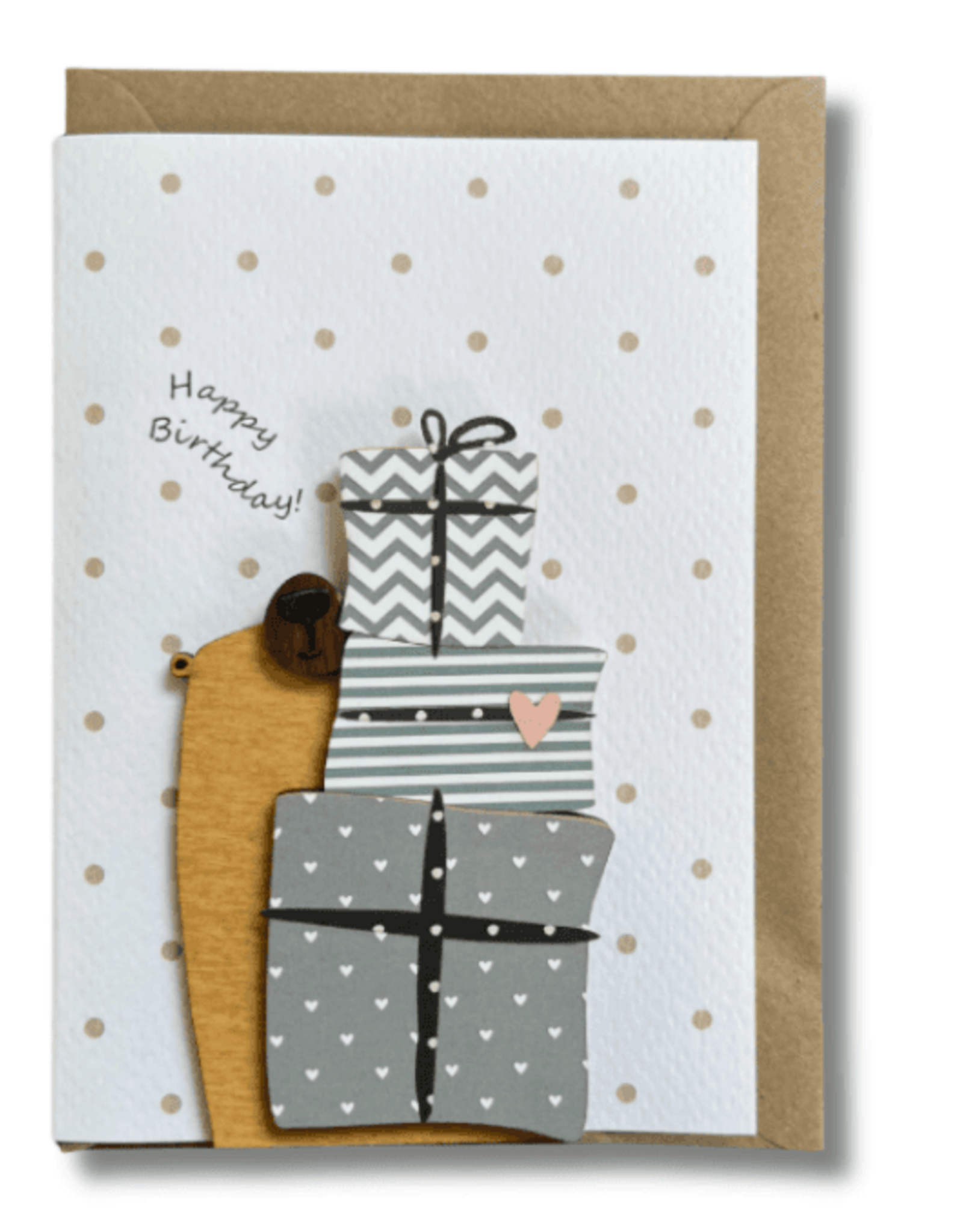 Peskovoi Bear with Presents - Happy Birthday
