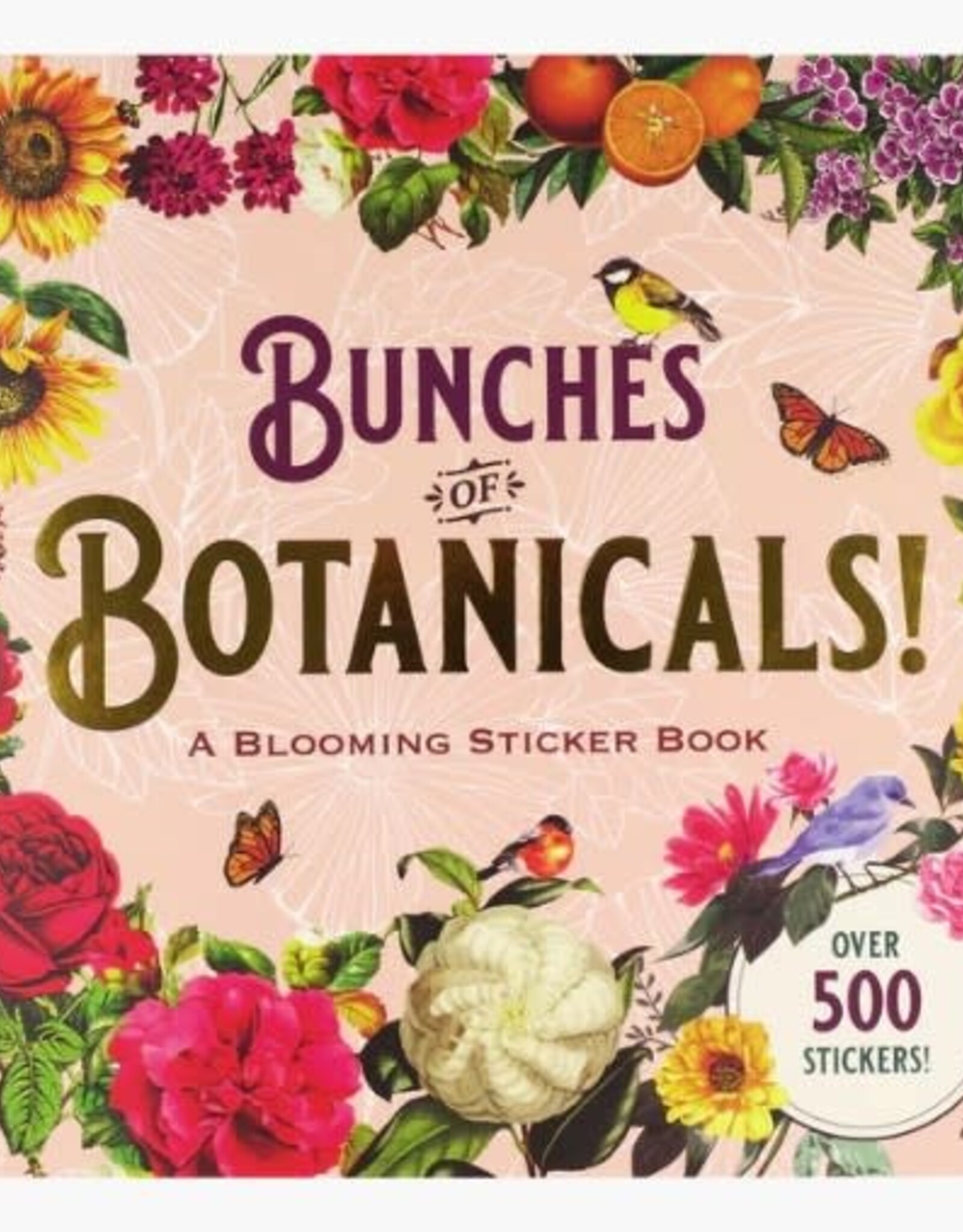 Peter Pauper Press Bunches of Botanicals! Sticker Book