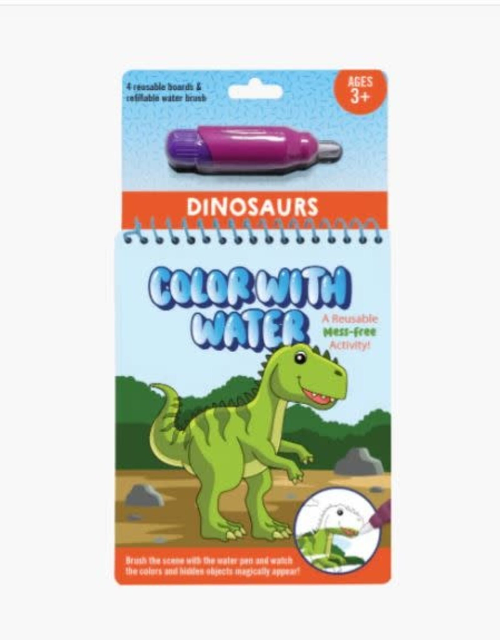 Peter Pauper Press Color With Water - Dinosaurs