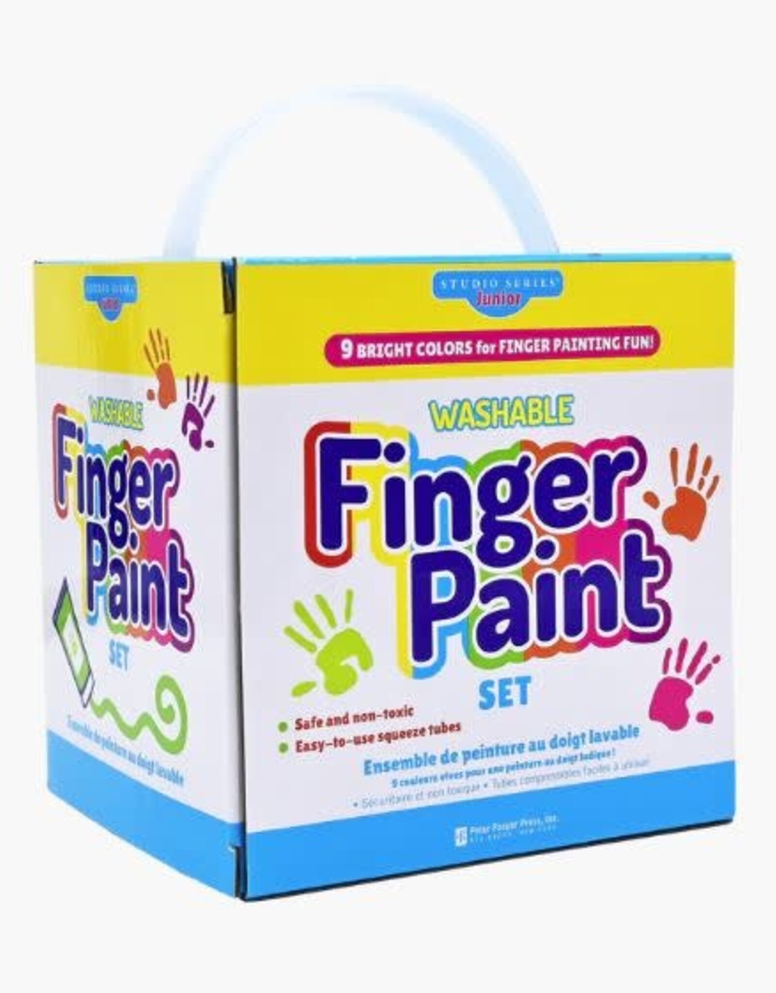 Peter Pauper Press Studio Series Junior Finger Paint Set (9 Colors)