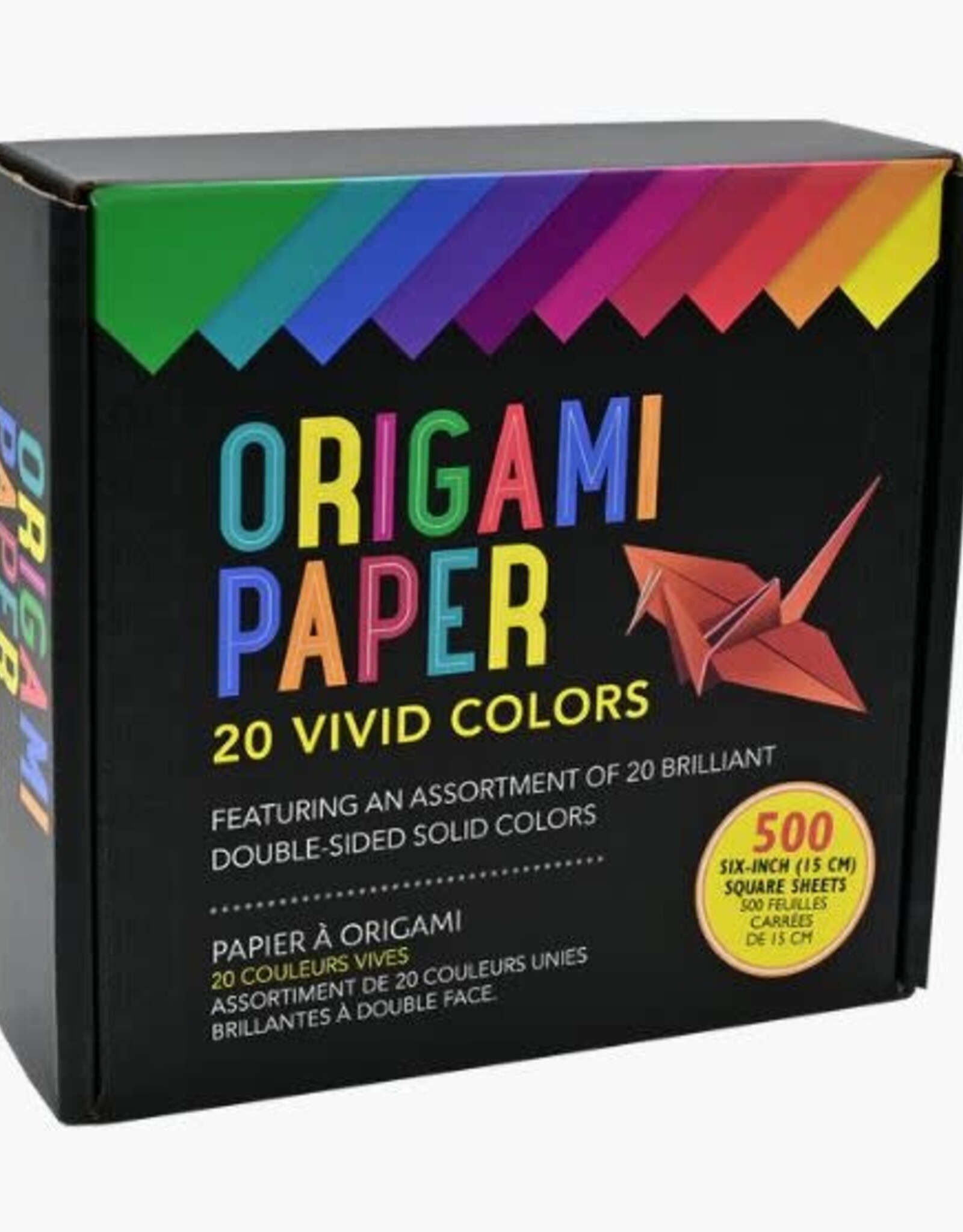 Peter Pauper Press Origami Paper 20 Vivid Colors (500 Sheets)