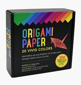 Peter Pauper Press Origami Paper 20 Vivid Colors (500 Sheets)