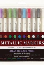 Peter Pauper Press Studio Series Metallic Markers Set