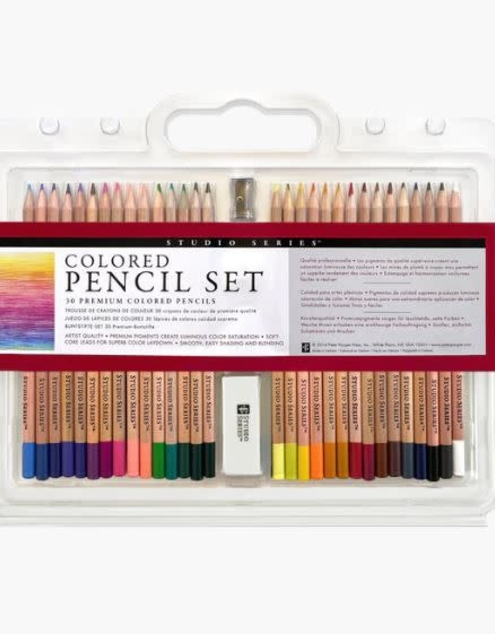 Peter Pauper Press Studio Series Colored Pencil Set (Set of 30)