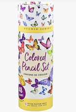 Peter Pauper Press Studio Series Colored Pencils (Set of 48)