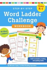 Peter Pauper Press Step-by-Step Word Ladder Challenge Workbook (K-1)