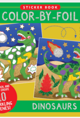 Peter Pauper Press Color-By-Foil Sticker Book - Dinosaurs