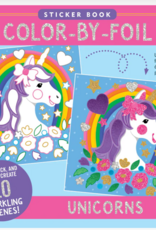 Peter Pauper Press Color-By-Foil Sticker Book - Unicorns