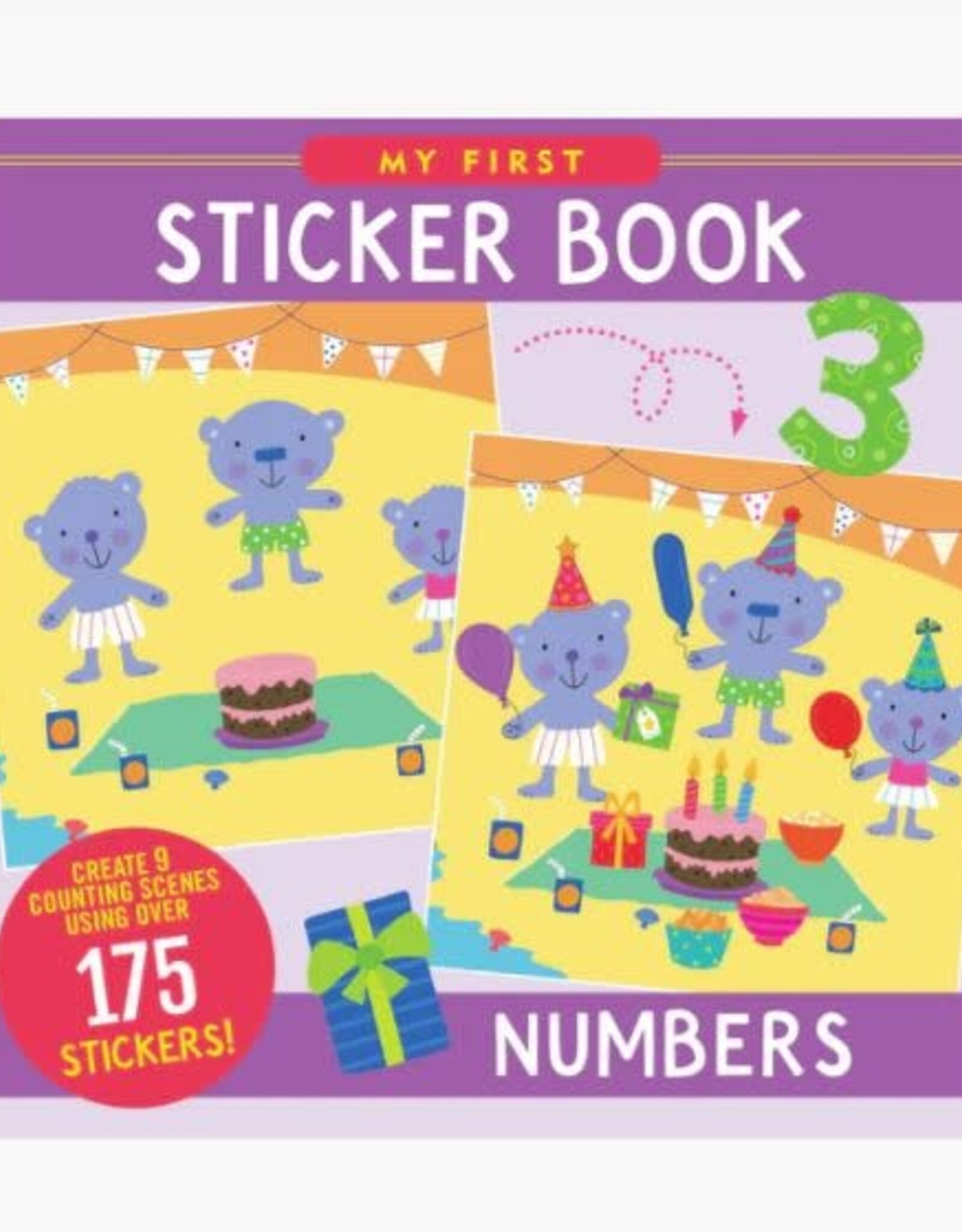 Peter Pauper Press My First Sticker Book -- Numbers