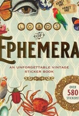 Peter Pauper Press Loads of Ephemera! Sticker Book