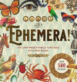 Peter Pauper Press Loads of Ephemera! Sticker Book