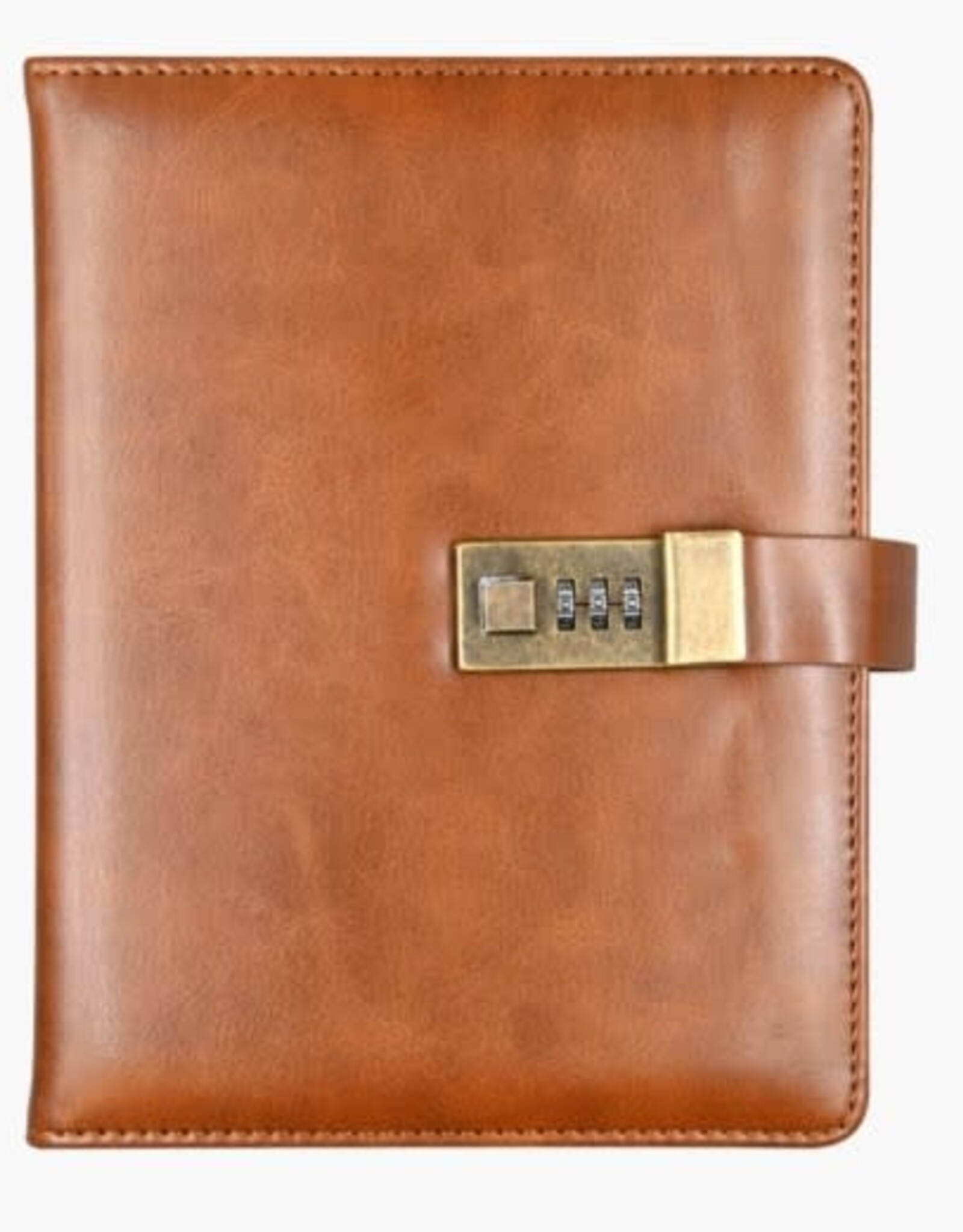 Peter Pauper Press Brown Artisan Locking Journal