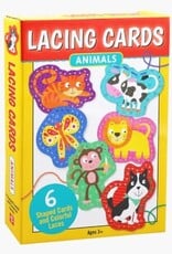 Peter Pauper Press Animals Lacing Cards