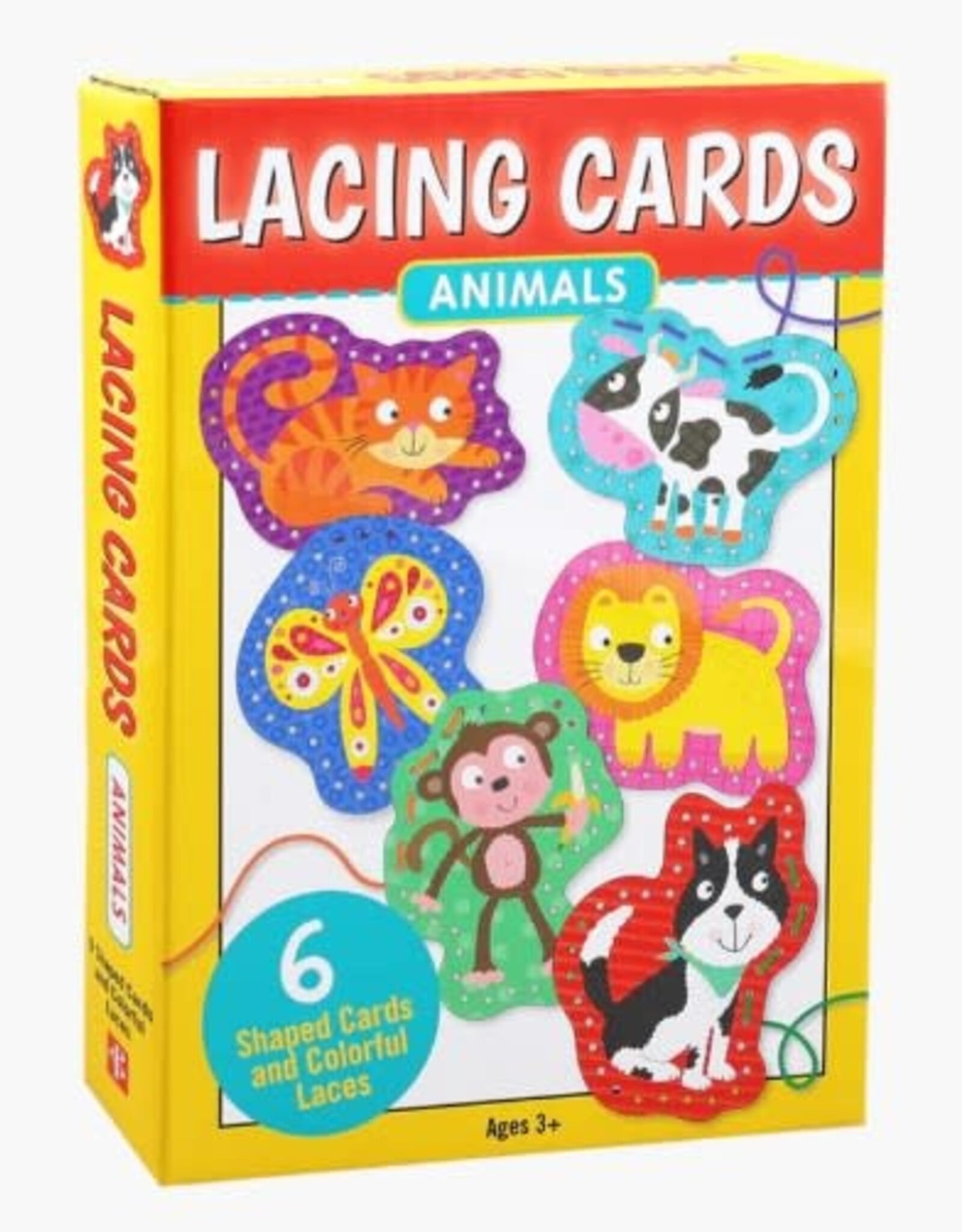 Peter Pauper Press Animals Lacing Cards
