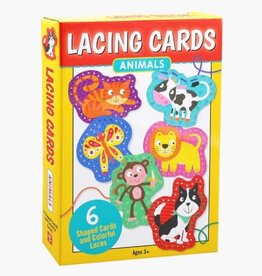 Peter Pauper Press Animals Lacing Cards