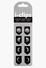 Peter Pauper Press Moon Phases i-clips Magnetic Page Markers