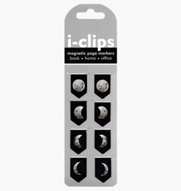 Peter Pauper Press Moon Phases i-clips Magnetic Page Markers
