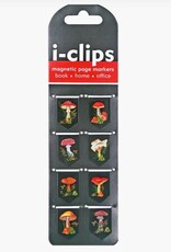 Peter Pauper Press Mushrooms i-clips Magnetic Page Markers