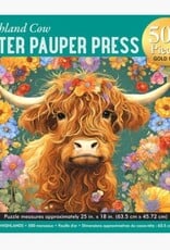 Peter Pauper Press Highland Cow 500-Piece Jigsaw Puzzle