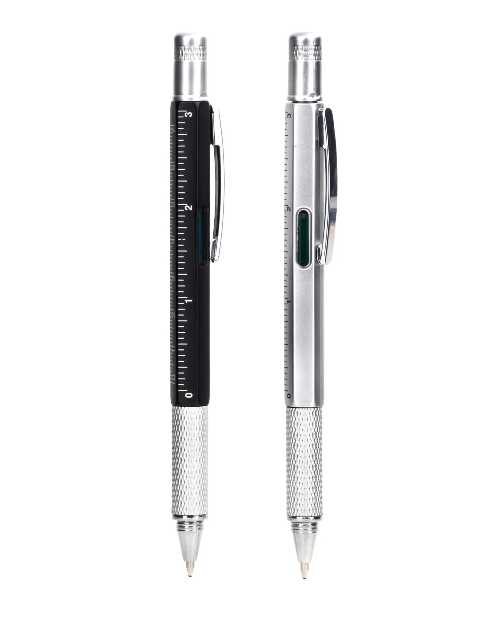 Kikkerland PEN MULTI FUNCTION BLACK/SILVER
