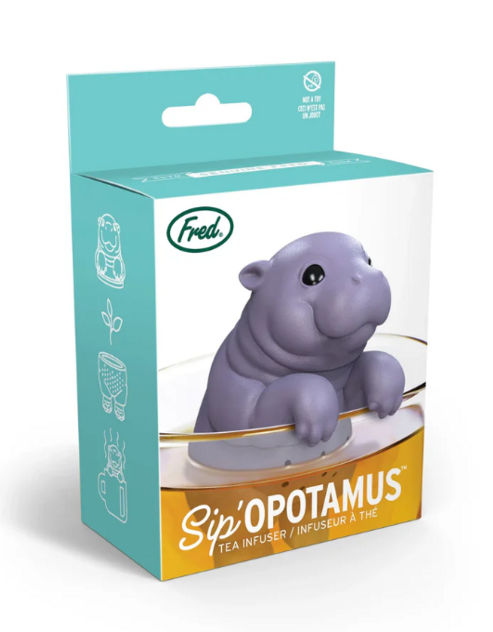 Fred & Friends TEA INFUSER - SIPOPOTAMUS