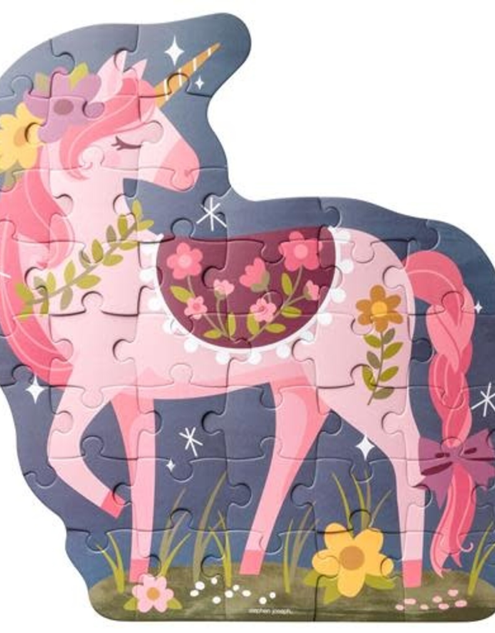 Stephen Joseph SHAPED JIGSAW PUZZLE UNICORN