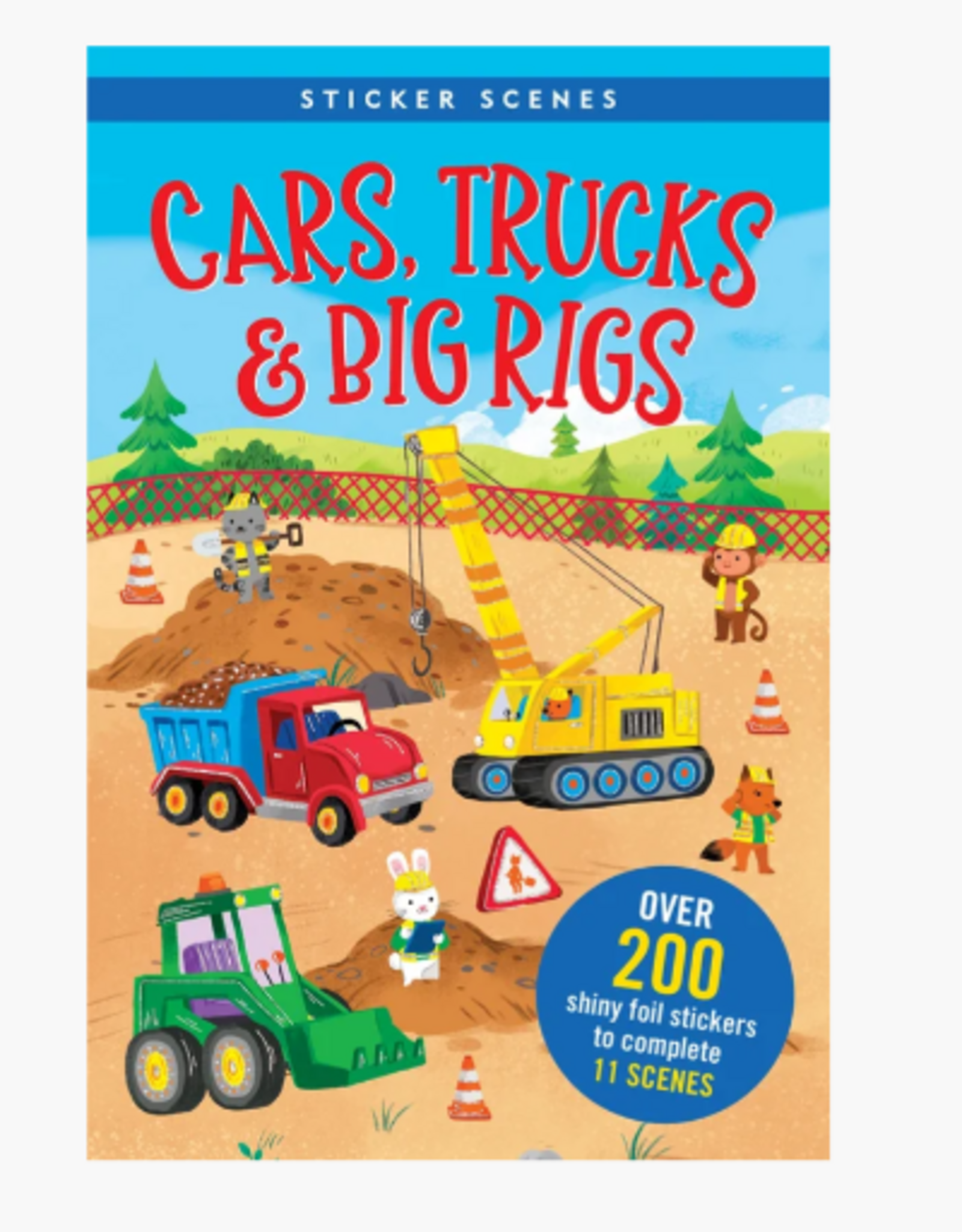 Peter Pauper Press Cars, Trucks, & Big Rigs Sticker Book