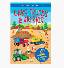 Peter Pauper Press Cars, Trucks, & Big Rigs Sticker Book