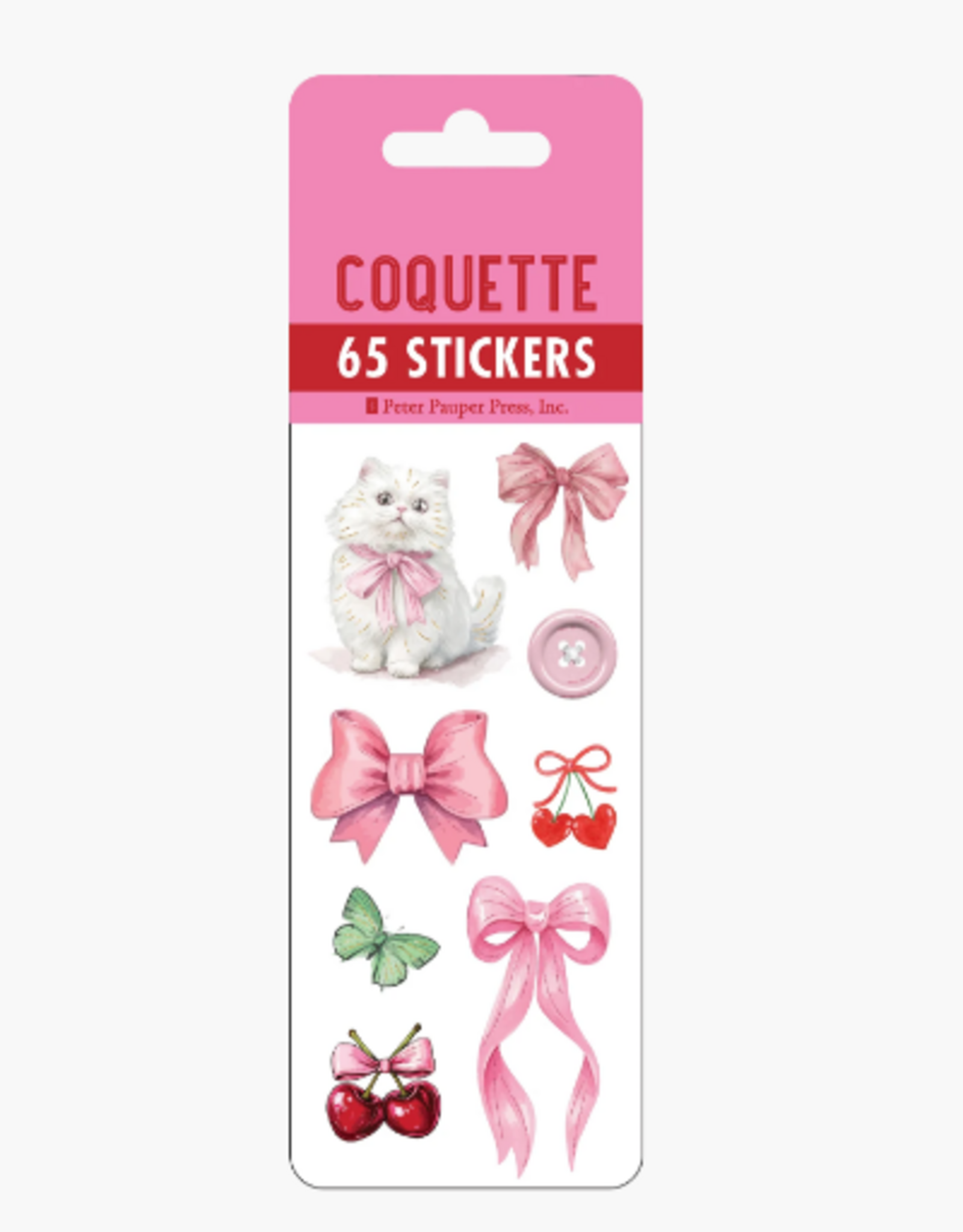 Peter Pauper Press Coquette Sticker Set
