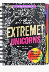 Peter Pauper Press Extreme! Scratch & Sketch Unicorns