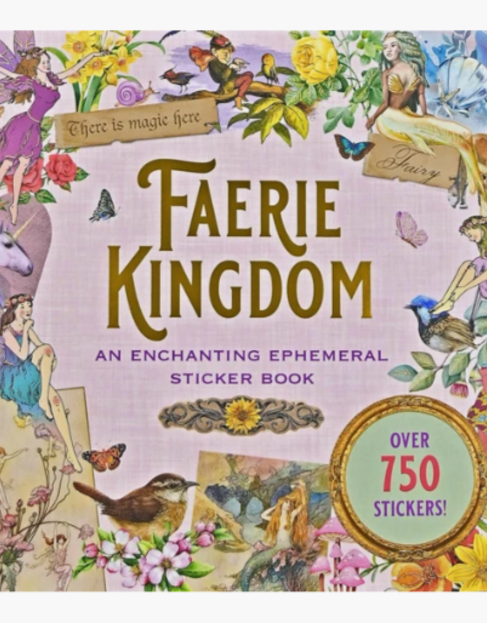 Peter Pauper Press Faerie Kingdom Sticker Book