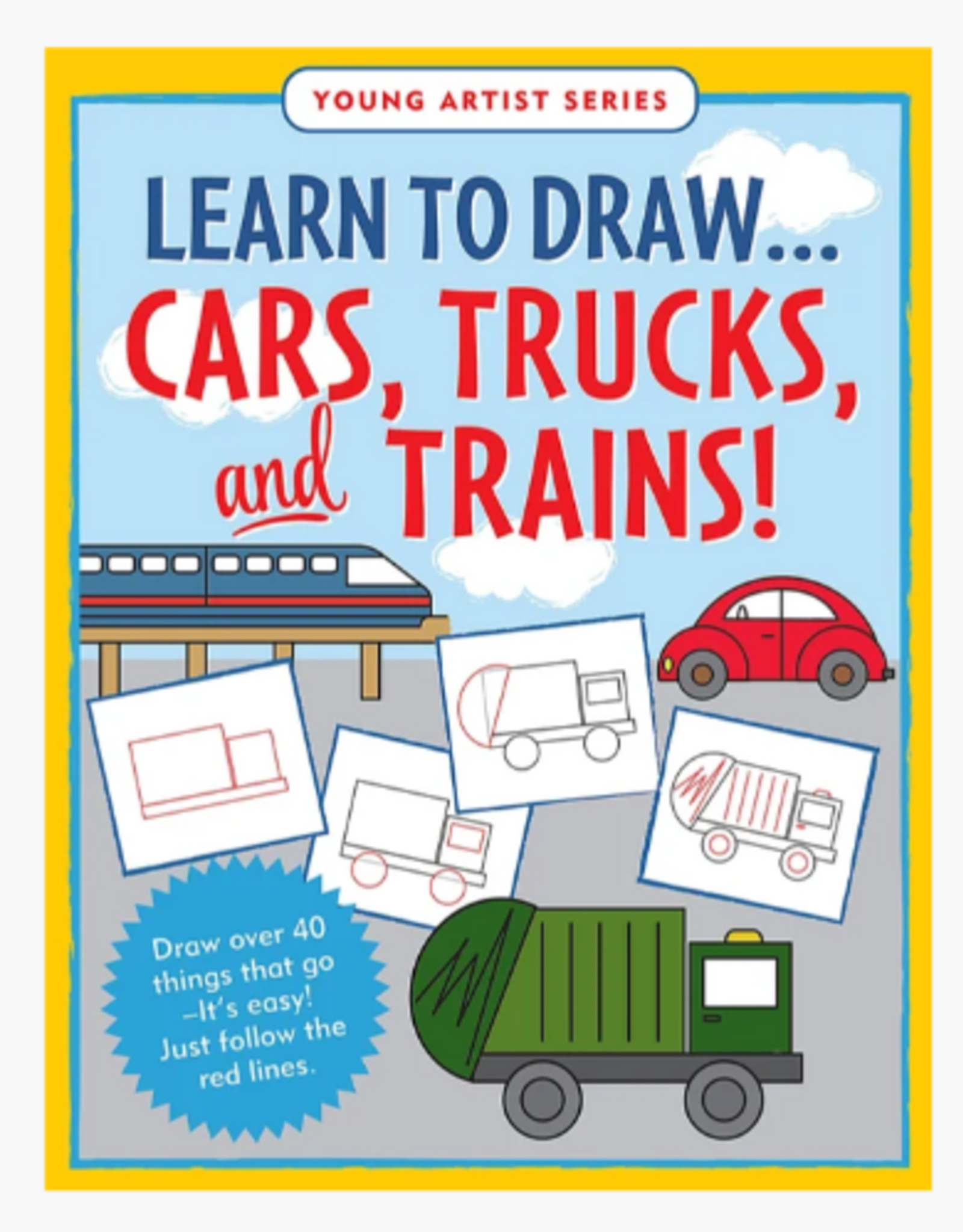 Peter Pauper Press Learn to Draw . . . Cars, Trucks, & Trains!