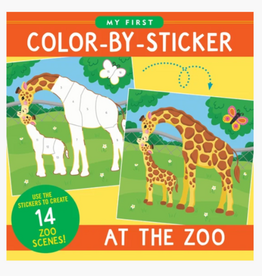 Peter Pauper Press My First Color-by-Sticker Book - At the Zoo