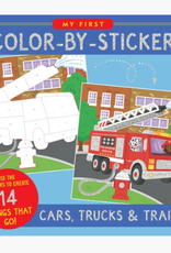 Peter Pauper Press My First Color-By-Sticker Book -- Cars, Trucks, & Trains