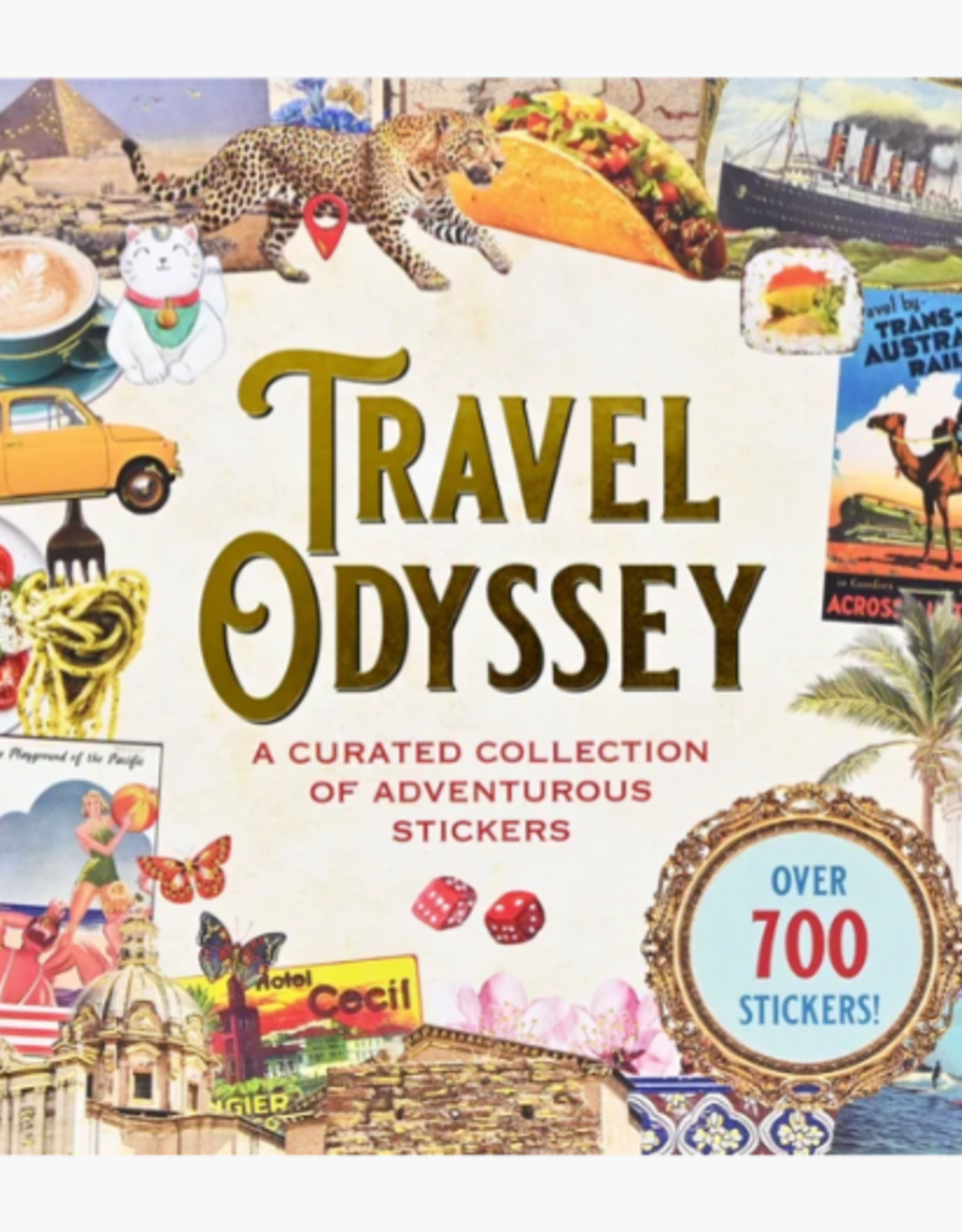 Peter Pauper Press Travel Odyssey Sticker Book